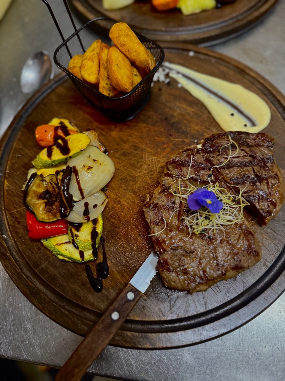 Traditional Greek cuisine at Athina Restaurant